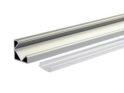 KULMA ALUMIINIPROFIILI LED VALONAUHALLE 1M