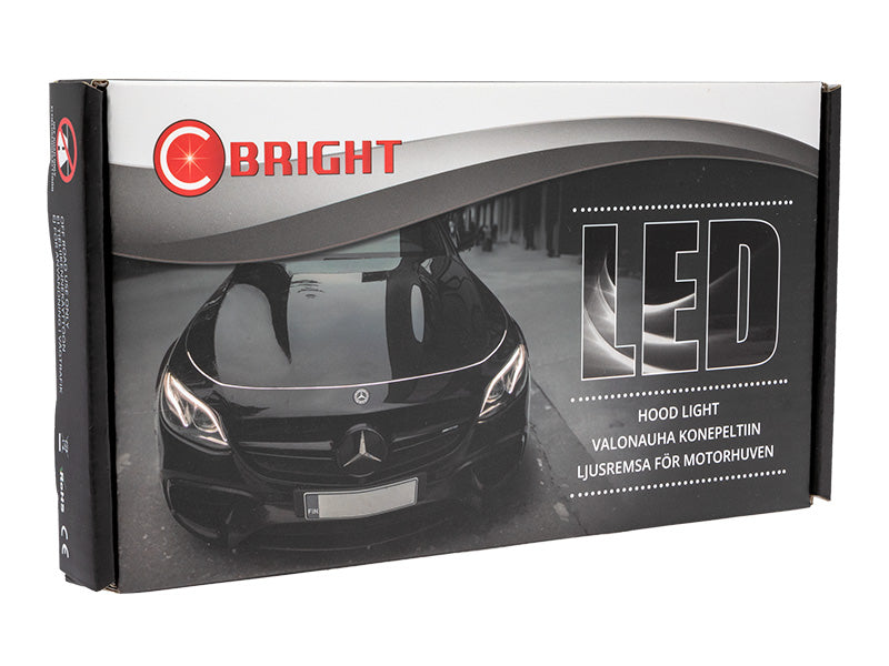 LED KONEPELTIVALONAUHA 12V 180CM VALKOINEN