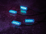 LED RGB SISÄVALOSARJA USB 4XJALKATILAVALO