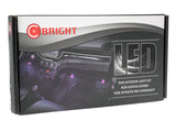 LED RGB SISÄVALOSARJA USB 4XJALKATILAVALO