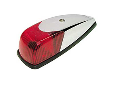 LED "PISARA" ÄÄRIVALO 10-30V PUN