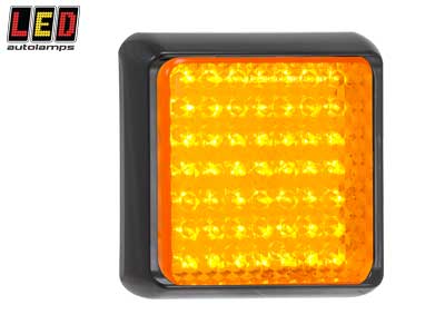 122x122x31mm, <br/>12-24V, 49xLED <br/>EME&EMC, bulkkipkk