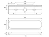 LED-YHDISTELMÄTAKAVALO 12/24V, IP67