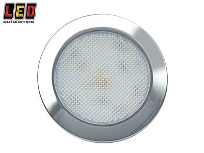 LED-SISÄVALO, OHUT, PYÖREÄ - 12V