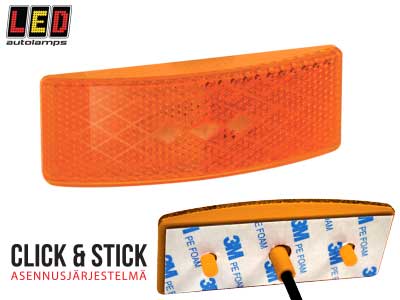 SIVUÄÄRIVALO, OHUT - BLISTERPAKATTU