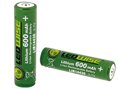 LEDWISE 14430 LITHIUM AKKU 3,7V 600 MAH