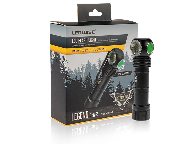 LEDWISE LEGEND GEN2 LÄMMIN VALKOINEN