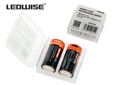 AKKU 16340 2 KPL 700MAH 3,7V MICRO USB LATAUSPORTILLA