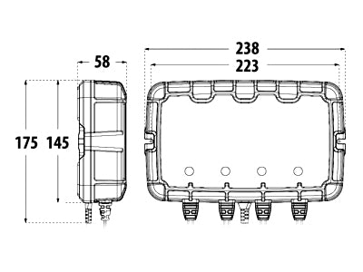 NOCO GENIUS AKKULATURI 4X2A 6V/12V