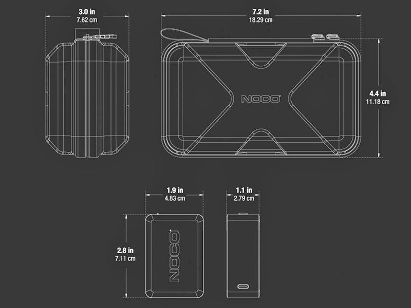 NOCO BOOST X SEINÄLATURI USB-C 65W