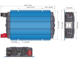 INVERTTERI COTEK SINI 12V 2000W