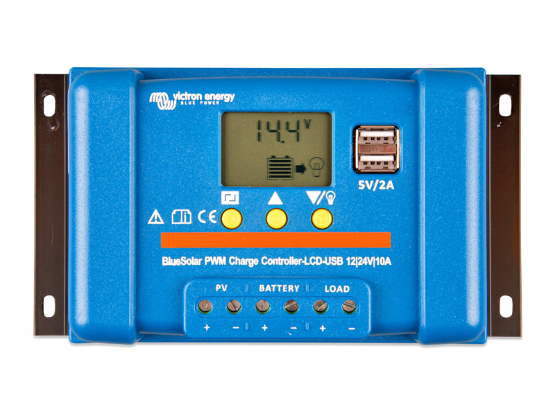 VICTRON BLUESOLAR PWM-LCD&USB 12/24V-10A