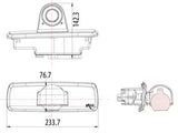 JARRUVALOKAMERA OPEL/RENAULT/NISSAN