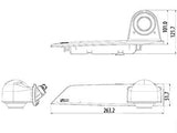 JARRUVALOKAMERA TRANSIT CUSTOM LED JARRUVALO