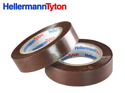 HELLERMANN SÄHKÖTEIPPI (10KPL) RUSKEA 15X0,15MM 10M