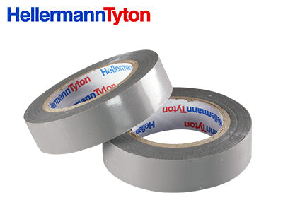 HELLERMANN SÄHKÖTEIPPI (10KPL) HARMAA 15X0,15MM 10M