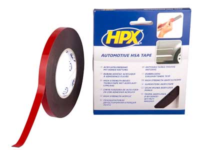 KAKSIPUOLEINEN AKRYYLITEIPPI 3200 HPX 12MMX10M