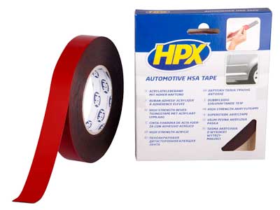 KAKSIPUOLEINEN AKRYYLITEIPPI 3200 HPX 25MMX10M