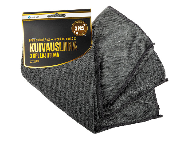 CAR LUX KUIVAUSLIINA 3KPL LAJITELMA