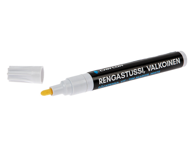CAR LUX RENGASTUSSI VALKOINEN