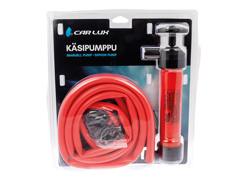 CAR LUX KÄSIPUMPPU ÖLJY+BENSIINI