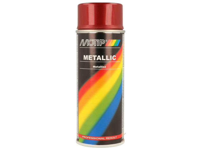 MOTIP MAALI METALLI PUNAINEN 400ML