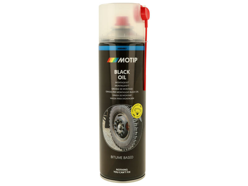 MOTIP KIERRESUOJASPRAY MUSTA 500ML