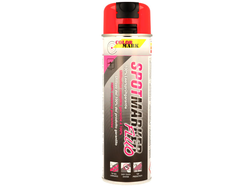COLORMARK MERKINTÄMAALI PUNAINEN FLUO 500ML
