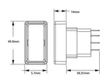KATKAISIJA (ON)OFF(ON) ML-SARJAN SÄHK. PÄÄVIRTAKYTKIMELLE