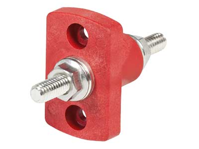 LÄPIVIENTIPULTTI 250A 8MM PUNAINEN