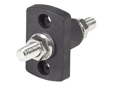 LÄPIVIENTIPULTTI 250A 10MM MUSTA