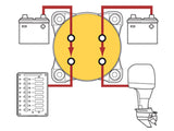 PÄÄVIRTAKATKAISIN ON/OFF 4-NAP 350/700A KAKSOISAKKUJ.