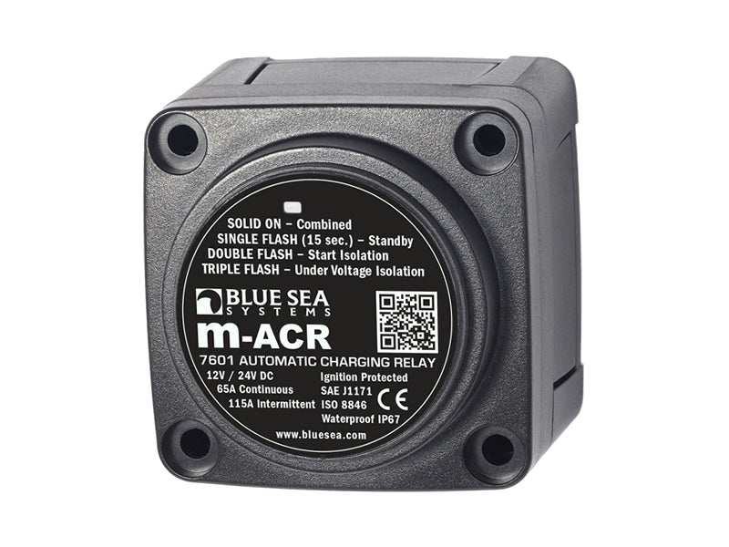 M-SERIES AUTOMATIC CHARGING RELAY - 12/24V DC 65A ##