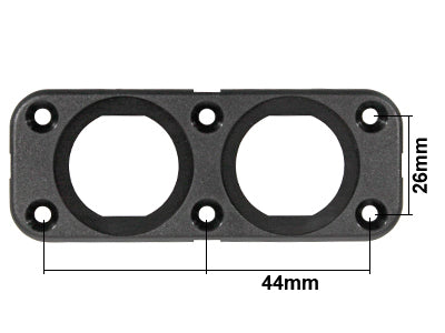 ASENNUSPANEELI 2-OS. 108X44X5,3MM #