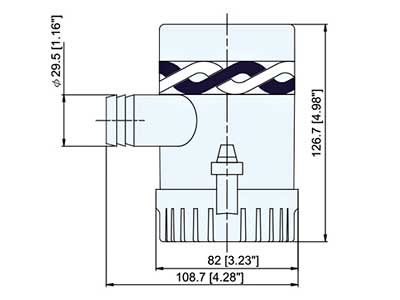 PILSSIPUMPPU 12V 1000GPH