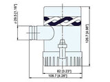 PILSSIPUMPPU 12V 1000GPH
