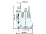 UPPOPUMPPU 12V 1750GPH