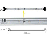 LED-SISÄVALO 12/24V 500MM ##