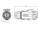 ISOBUS PISTOKE 16MM2 11783-2