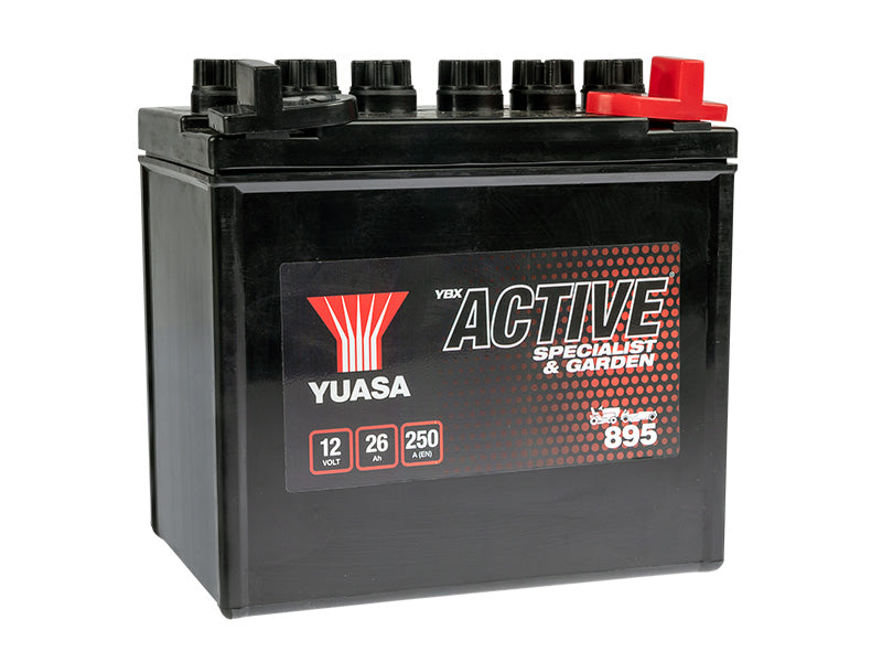 YUASA 895 RUOHONLEIKKURIAKKU 26AH 250A EN 187X127X181 -/+