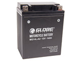 GLOBE GEL 12V 14AH 135X89X160 -/+ 250A (EN)