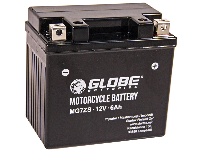 GLOBE GEL 12V 6AH 113X69X105 -/+ 95A (EN)