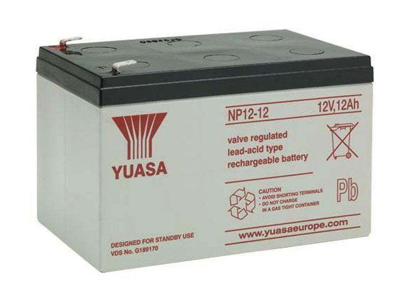 YUASA 12V NP AGM VRLA 12 AH 151X98X97 +/-