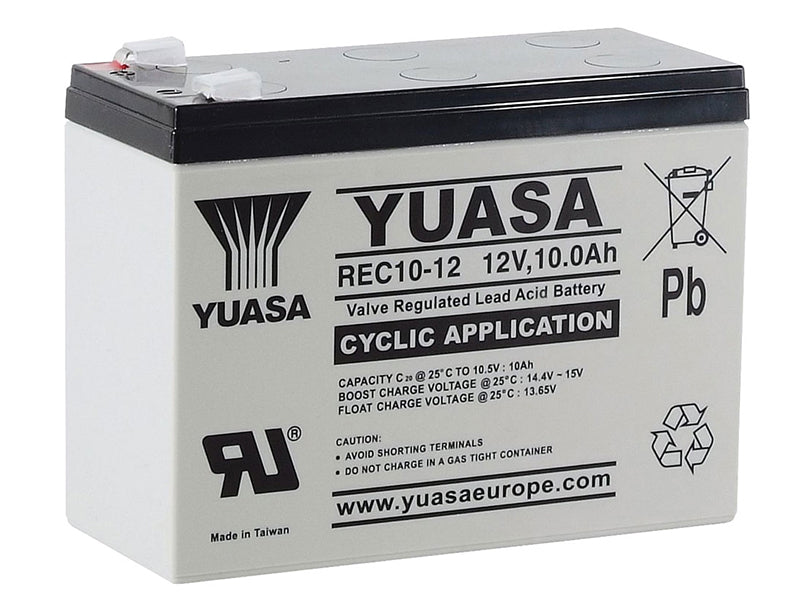 YUASA 12V CYCLIC AGM VRLA 10 AH 151X65X115,5 +/-