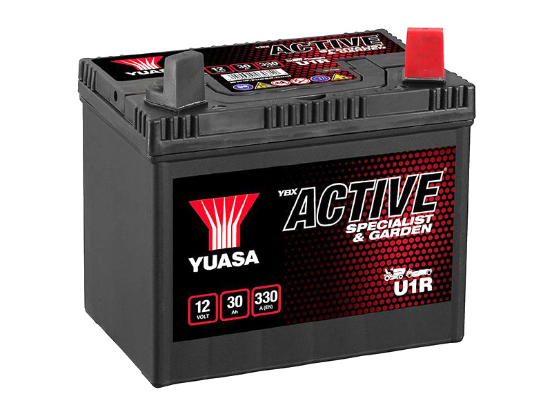 YUASA U1R SMF RUOHONLEIKKURIAKKU 30AH 330A EN 194X126X183 -/+