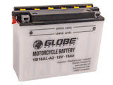 GLOBE 12V 16AH 205X70X162 -/+ 190A (EN)