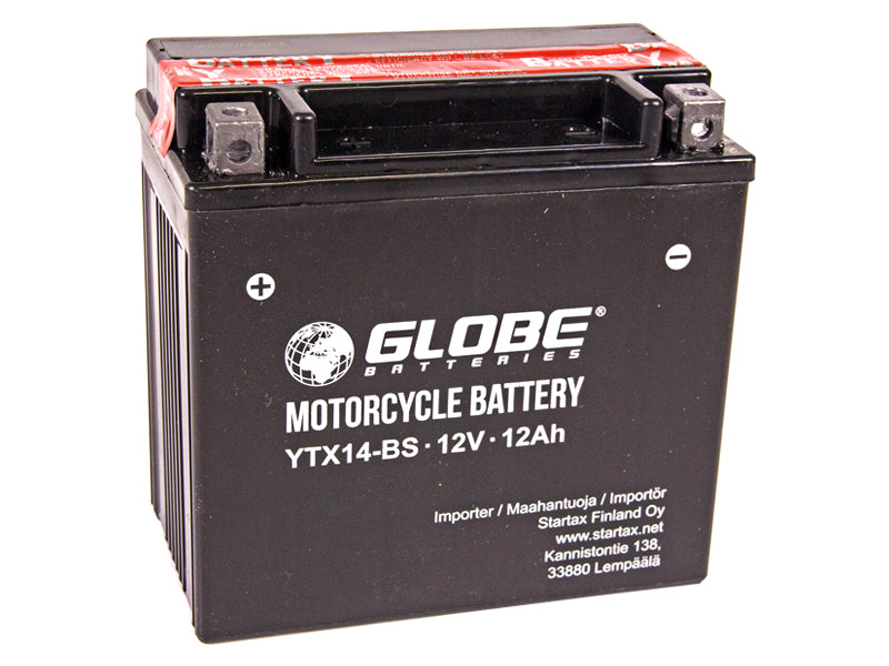 GLOBE AGM 12V 12AH 150X87X146 +/- 200A (EN)