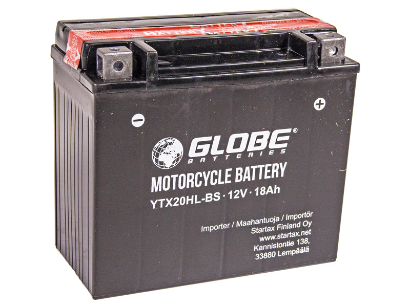 GLOBE AGM 12V 18AH 175X87X155 -/+ 280A (EN)