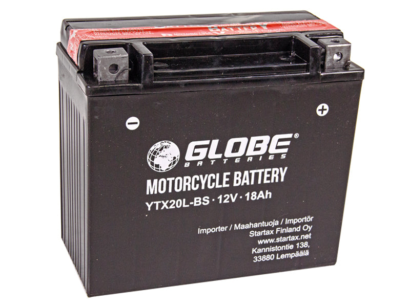 GLOBE AGM 12V 18AH 175X87X155 -/+ 250A (EN)