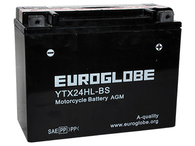 GLOBE AGM 12V 24AH 205X87X162 -/+ 310A (EN)